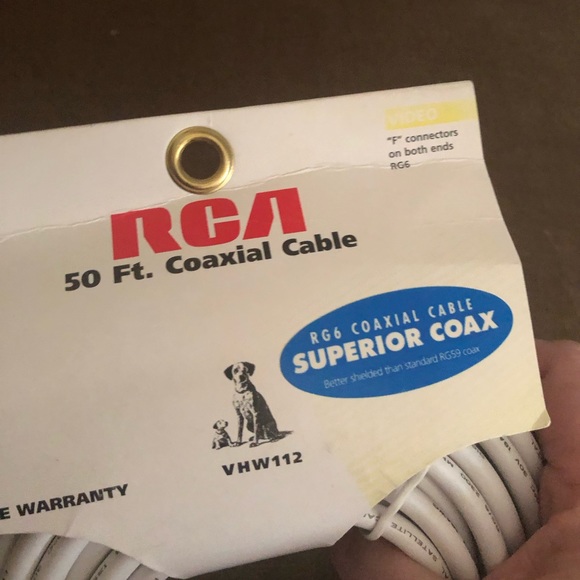 4-sale RCA 50 ft. Coaxial Cable - 617 $15 or $12 w/offer - Picture 3 of 4
